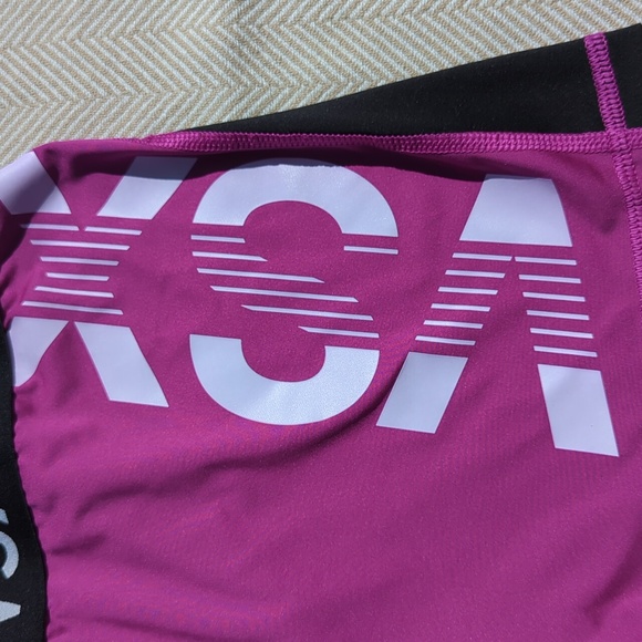 Victoria's Secret black and purple athletic shorts size medium - Picture 3 of 9